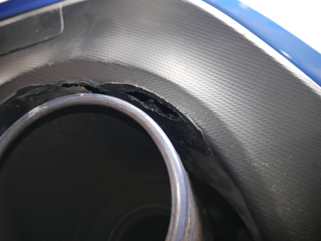 Exhaust Cutout Cover, Passenger Side- BRZ/FRS/GT86 | Verus Engineering